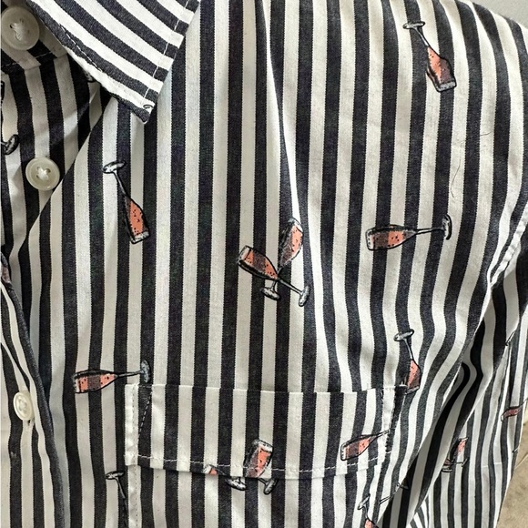 Banana Republic Champagne 🥂 Glass Button down - Picture 4 of 4